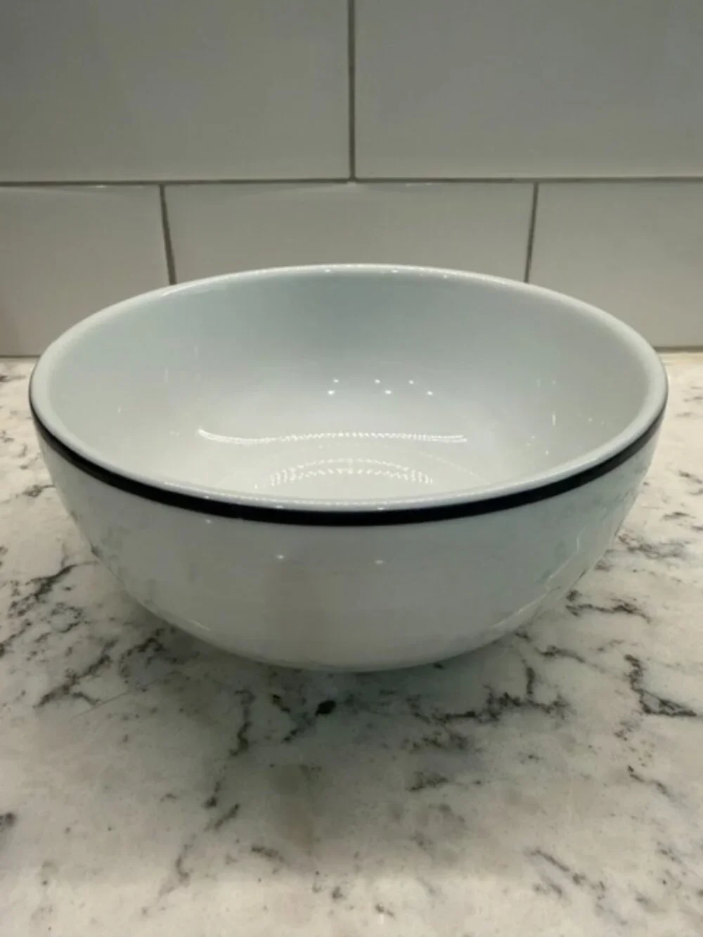 Coupe Cereal Bowl Roulette Blue by Spal Porcelanas